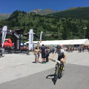 A l’arrivée – Raid Evolenard 2017