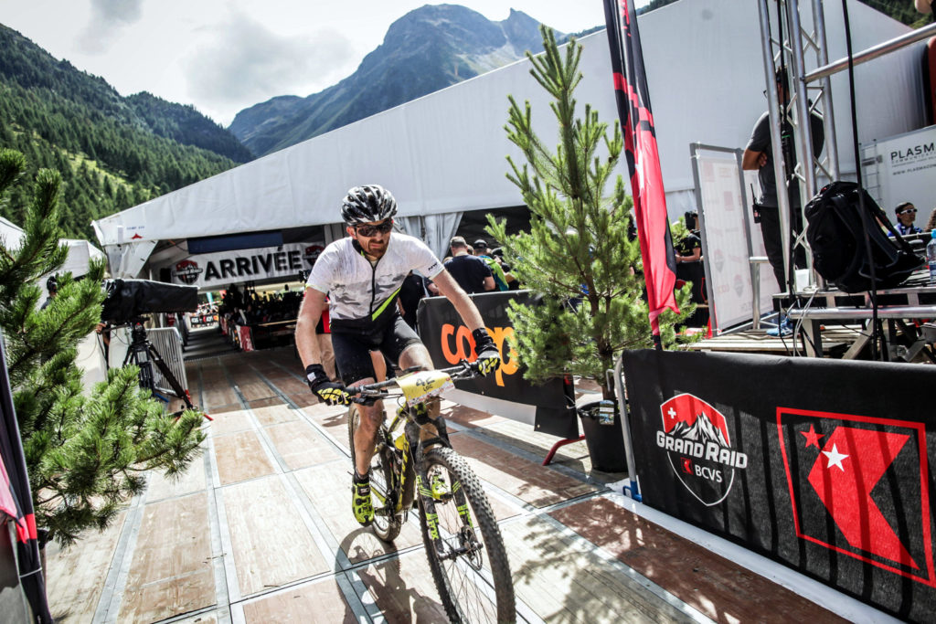 Arrivée à Grimentz - Grand Raid BCVS 2017