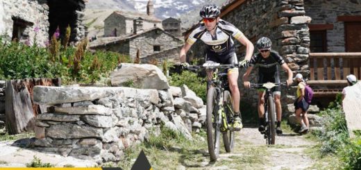 En quittant l'Ecot - TransMaurienne 2018