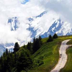 Vue sur le Mont Blanc – MB Race Ultra 2018